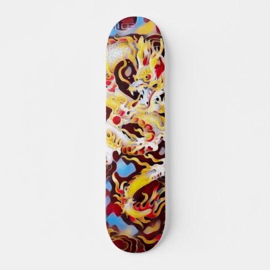 Juggalo Graffiti Draak Element Aangepaste Pro Bord Skateboard (Voorkant)