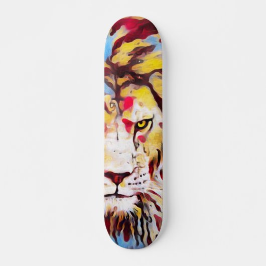 Juggalo Graffiti Lion Element Pro Park Board Persoonlijk Skateboard (Voorkant)