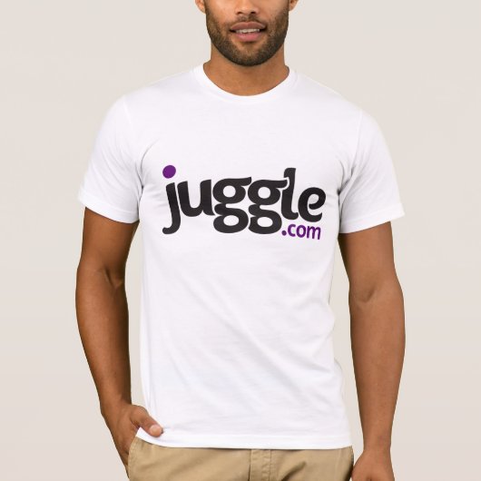 Juggle.com Logo Shirt (Voorkant)