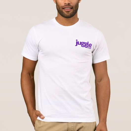 Juggle.com Logo Shirt (Voorkant)