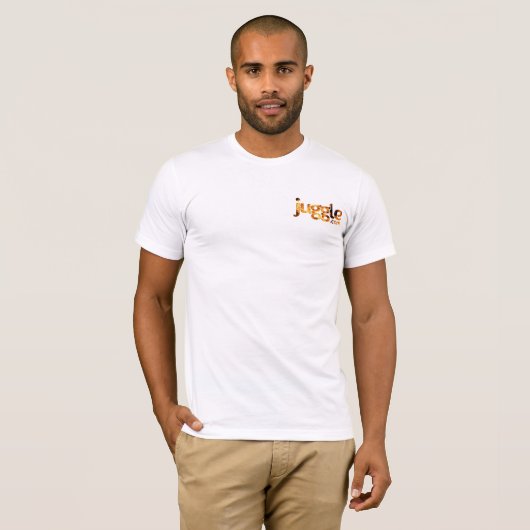 Juggle.com Logo Shirt (Voorkant volledig)