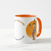 Juggle Donuts niet Grenades! Mok (Voorkant rechts)