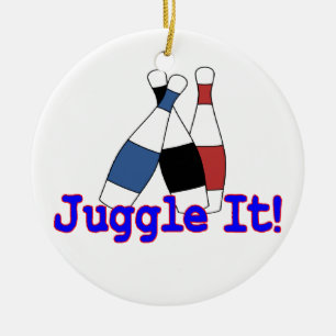 Juggle It Juggler Keramisch Ornament