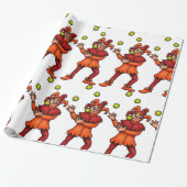Juggler Cadeaupapier (Uitgerold)