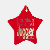 Juggler Extraordinaire Keramisch Ornament (Rechts)