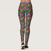 Juggler jongleren ballen met patronen leggings (Achterkant)