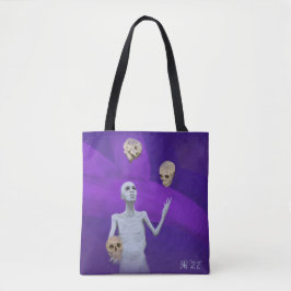 Juggler Juggling Skulls Fantasy Art Graphic Tas
