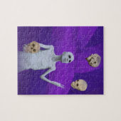 Juggler Juggling Skulls Small Fantasy Art Puzzle Legpuzzel (Horizontaal)