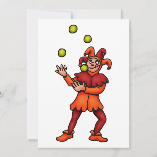 Juggler Kaart (Voorkant)