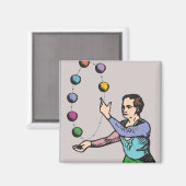 Juggler-Magnet Magneet (Voorkant / Achterkant)