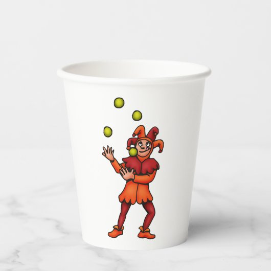 Juggler Papieren Bekers (Voorkant)