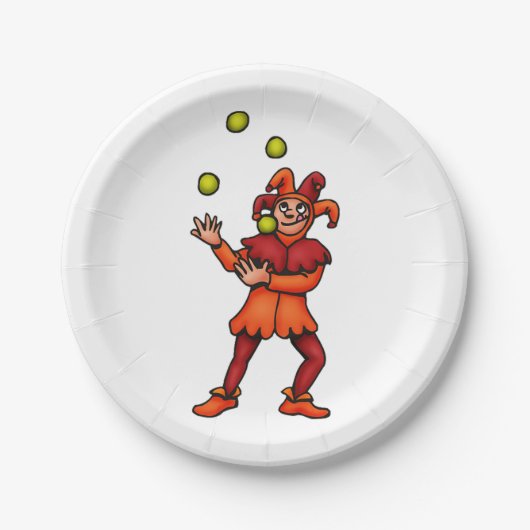 Juggler Papieren Bordje (Voorkant)