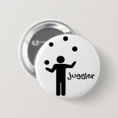 Juggler Pin Ronde Button 5,7 Cm (Voorkant /achterkant)