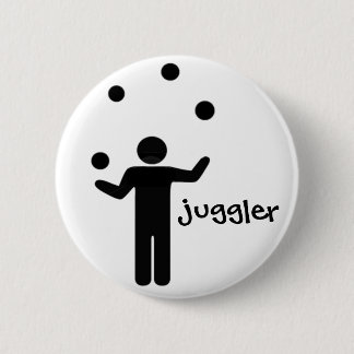 Juggler Pin Ronde Button 5,7 Cm