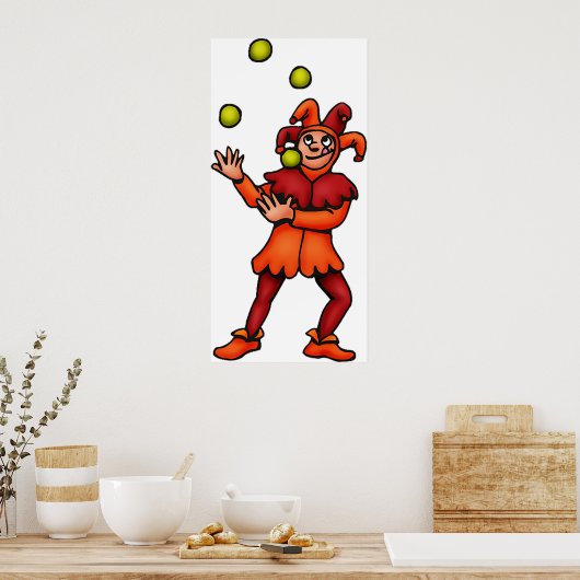 Juggler Poster (Keuken)