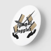 Juggler van het dagboek ronde klok (Hoek)