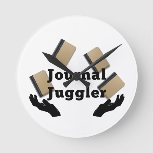 Juggler van het dagboek ronde klok (Voorkant)