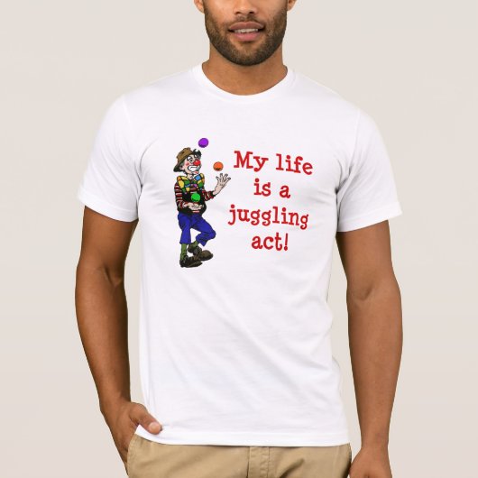 Juggling Act T-Shirt (Voorkant)