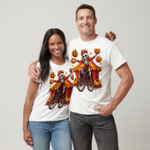 Juggling Bones � Grappige Circus Schedel T-shirt (Unisex)