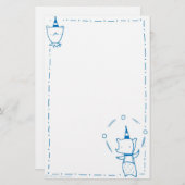 Juggling Circus Beer Briefpapier (Voorkant / Achterkant)