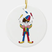 Juggling Circus Clown Ornament (Voorkant)