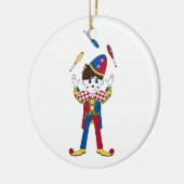 Juggling Circus Clown Ornament (Links)