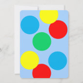 Juggling Circus Seal Kinder Foto Verjaardag Kaart (Achterkant)