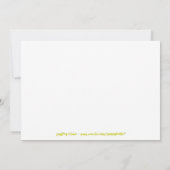 Juggling Clown Birthday Kaart (Achterkant)