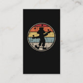 Juggling Clown Funny Circus Juggler Visitekaartje (Voorkant)