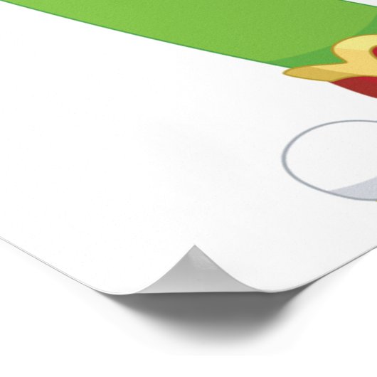 Juggling Clown Poster (Hoek)