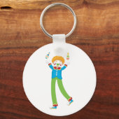 Juggling Clown Sleutelhanger (Voorkant)