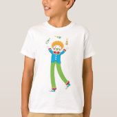 Juggling Clown T-shirt (Voorkant)