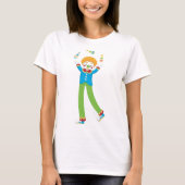 Juggling Clown T-shirt (Voorkant)