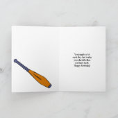 Juggling Clubs Aangepast bericht Gepersonaliseerd Kaart (Binnen)