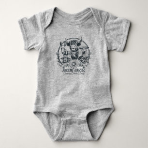Juggling Daisies Boerderij Familie Onsie! Romper