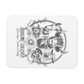 Juggling Daisies Boerderij Family Maganet Magneet (Horizontaal)