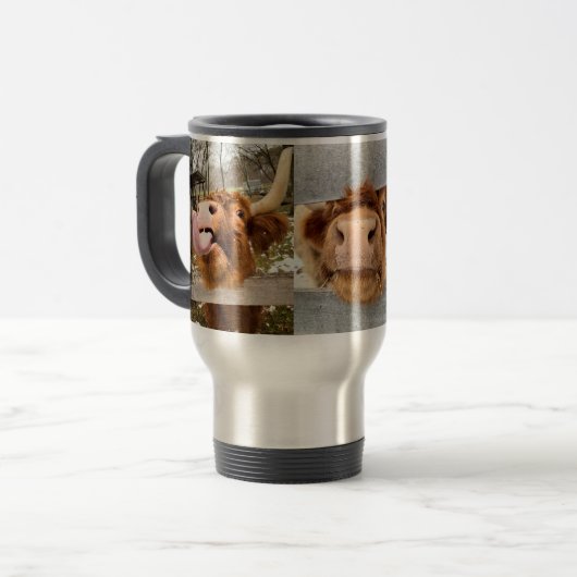 Juggling Daisies Daphne Travel Mug Reisbeker (Voorkant links)
