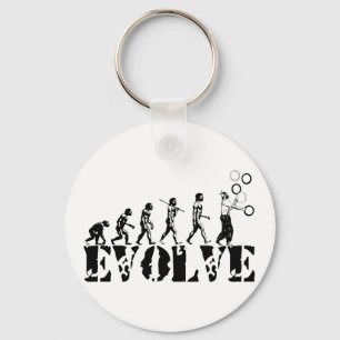 Juggling Juggle Evolution Sports Art Sleutelhanger