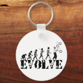 Juggling Juggle Evolution Sports Art Sleutelhanger (Voorkant)