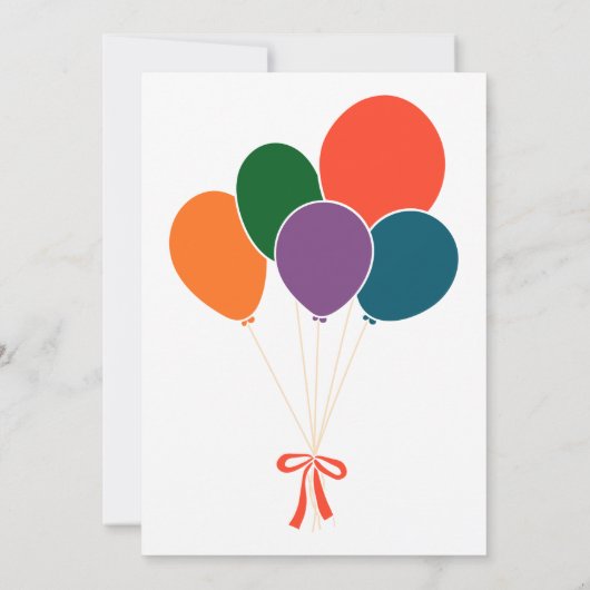 Juggling kikker bedankkaart (Achterkant)