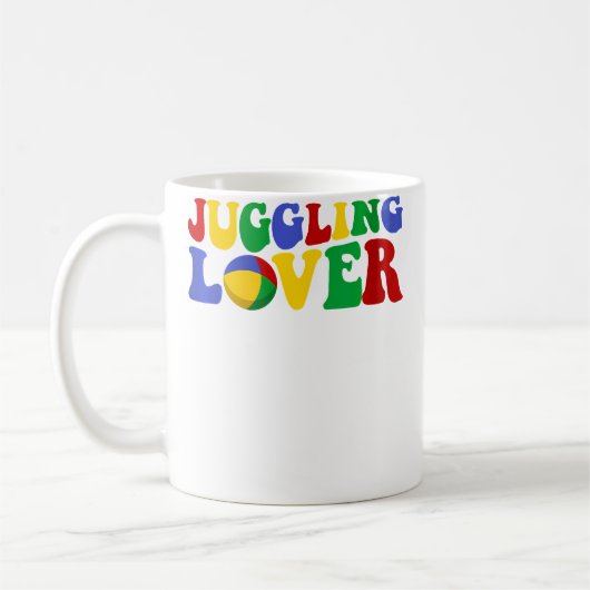 Juggling Lover Expert Juggler Circus Graphic Koffiemok (Links)