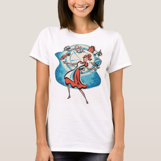 Juggling mam t-shirt (Voorkant)