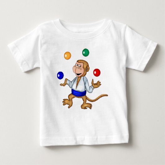 Juggling Monkey T-shirts (Voorkant)