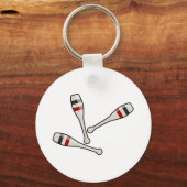 Juggling Pins Sleutelhanger (Voorkant)