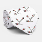 Juggling Pins Stropdas (Opgerold)