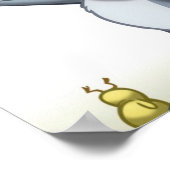 Juggling Rabbit Poster (Hoek)