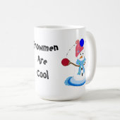 Juggling Snowman Koffiemok (Voorkant rechts)