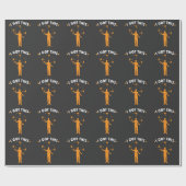 Juggllen vuur - ik heb dit - Circus Gift Juggle Cadeaupapier (Vlak)