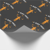 Juggllen vuur - ik heb dit - Circus Gift Juggle Cadeaupapier (Hoek)