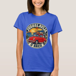 Jugoslavija U Srcu - Vintage Fico Joegoslavië T-Sh T-shirt